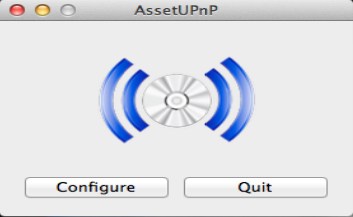 configure asset upnp for video folder