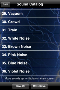 White Noise 音の種類